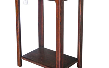 TEAK STAND WITH GRANITE TOP