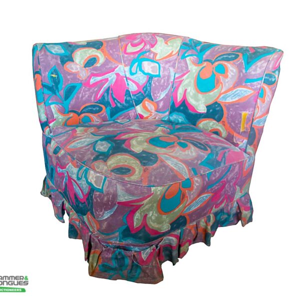 CORNER SOFA ( FLORAL )